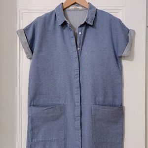 SOLD Cute blue button up